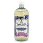 Flacon Coslys 500ml shampoing anti-jaunissement cheveux gris et blonds certifié bio