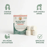 Shampoing Fleur de Lotus Bio Anotherway - Pack 6 pastilles avec bénéfices cheveux et cuir chevelu