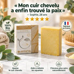 Shampoing solide au soufre Antheya 100g avec témoignage client et avis 5 étoiles