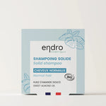 Un shampoing solide pour cheveux normaux de la marque Endro