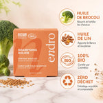 Shampoing solide Endro Huile de Brocoli et Lin pour cheveux bouclés bio zéro déchet