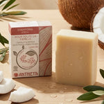 Shampoing solide Antheya 100g cheveux normaux avec emballage écologique et ingrédients naturels