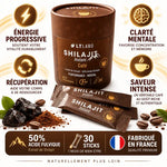 Shilajit instant café 30 sticks LT Labo - Énergie, clarté mentale et récupération