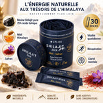 Shilajit Miel Safran 30 sticks LT Labo - Résine pure 75% acide fulvique