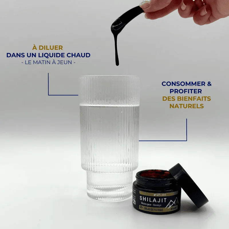 Tutoriel utilisation du Shilajit Résine pure 