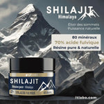 Les bienfaits des 80 minéraux contenus dans le Shilajit Résine pure de LT Labo