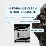 Formulation et garantie qualité des gélules de Shilajit Vitalform d'INOLAB