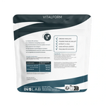 Le verso d'un pack de gélules de Shilajit Vitalform d'INOLAB