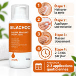 Silachoc 200ml gel apaisant articulaire avec guide d'application - 2-3 fois par jour
