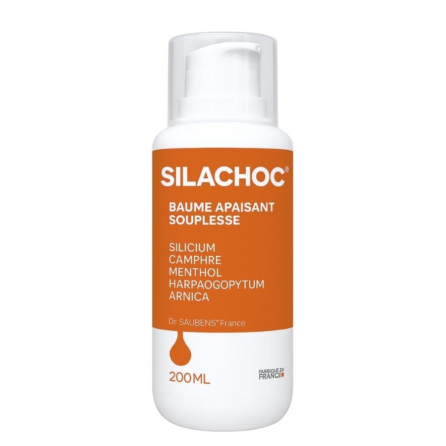 Flacon de 200ml de baume souplesse de la marque labo santé silice