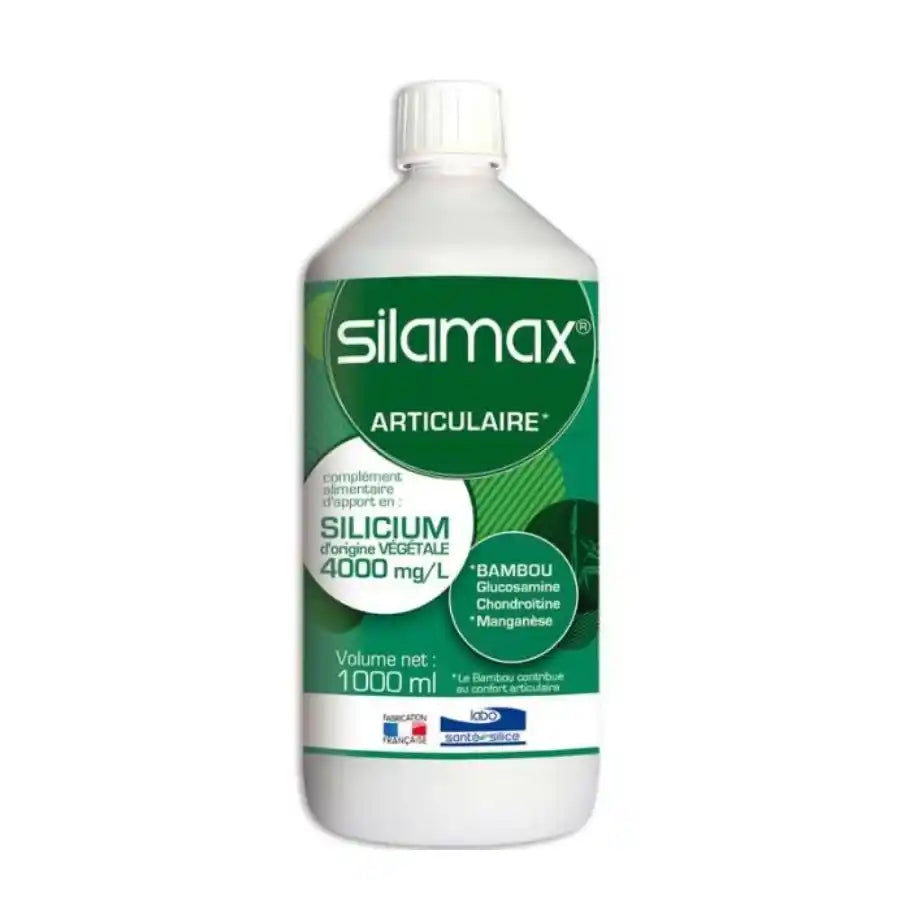Bouteille de 1L de Silamax articulaire Silicium de la marque Labo Santé Silice
