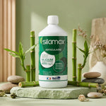 Bouteille SILAMAX Silicium 4000 mg/L avec bambou frais et éléments naturels pour la santé articulaire