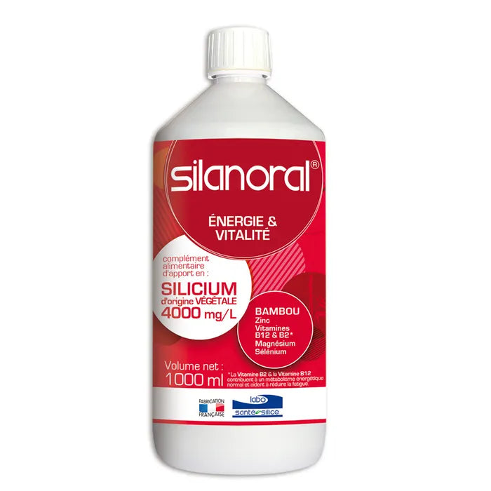 Bouteille de 1L Silanoral de la marque Labo santé silice
