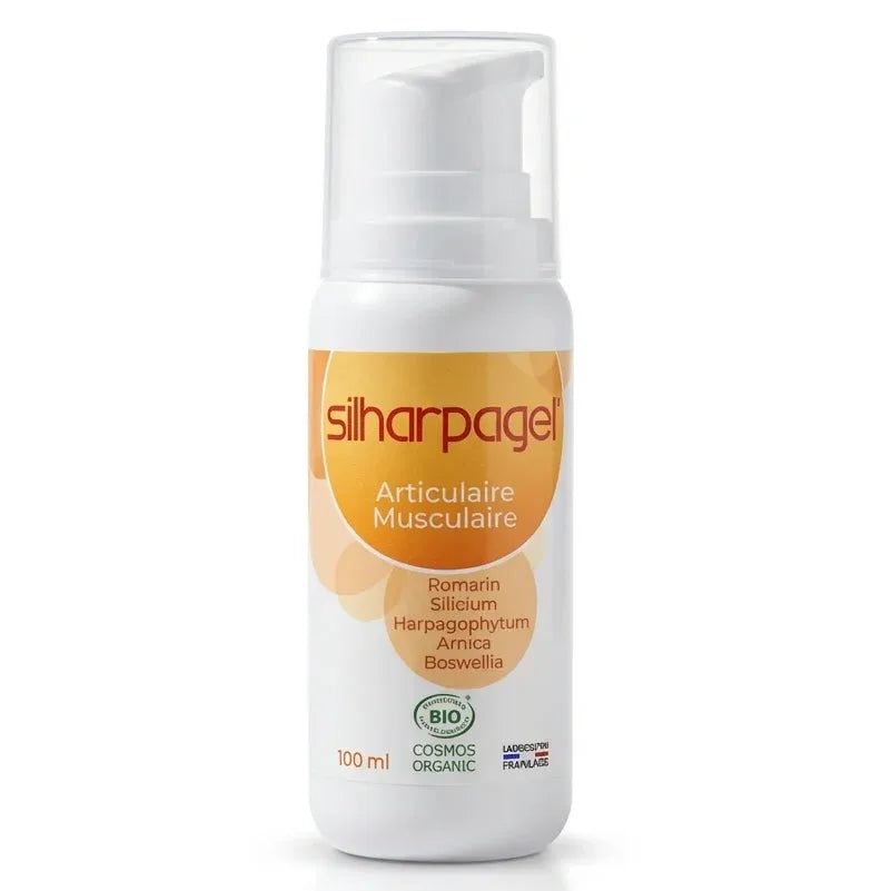 Silharpagel Bio 100ml gel pompe certifié organic Labo Santé Silice