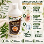 Silicium Organique Olivital + Active 1L avec guide d'utilisation et dosage 30ml matin à jeun