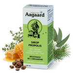 Sirop à la propolis Aagaard 150ml avec ingrédients naturels et miel
