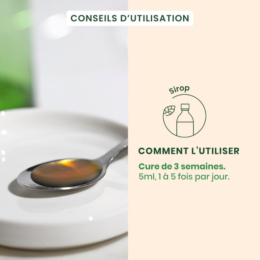 Les conseils d'utilisation du Un Sirop des Fumeurs Bio HerbalGem de 250ml