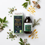Sirop Propolis Verte et Miel de Manuka 150ml Aagaard avec ingrédients naturels