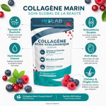 Skinform Collagène Marin fruits rouges avec bénéfices peau, articulations et cheveux - Inolab 242g