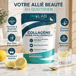 Skinform Collagène Marin Inolab avec acide hyaluronique, 4 saveurs, bénéfices peau cheveux articulations