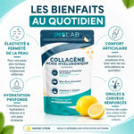 Skinform Collagène Marin saveur citron Inolab avec bénéfices peau, articulations et cheveux