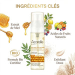 Soin anti-poils incarnés bio Acorelle 50ml avec ingrédients naturels et miel