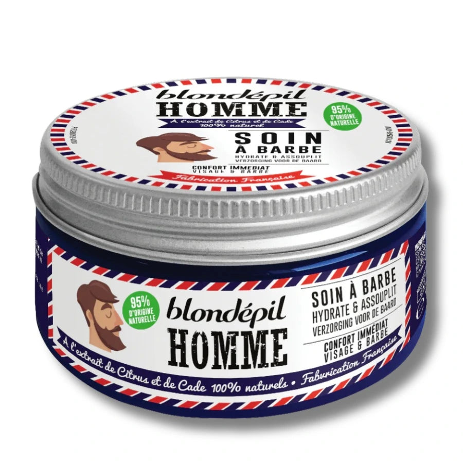 Un soin hydratant Visage & Barbe de la marque Blondépil Homme