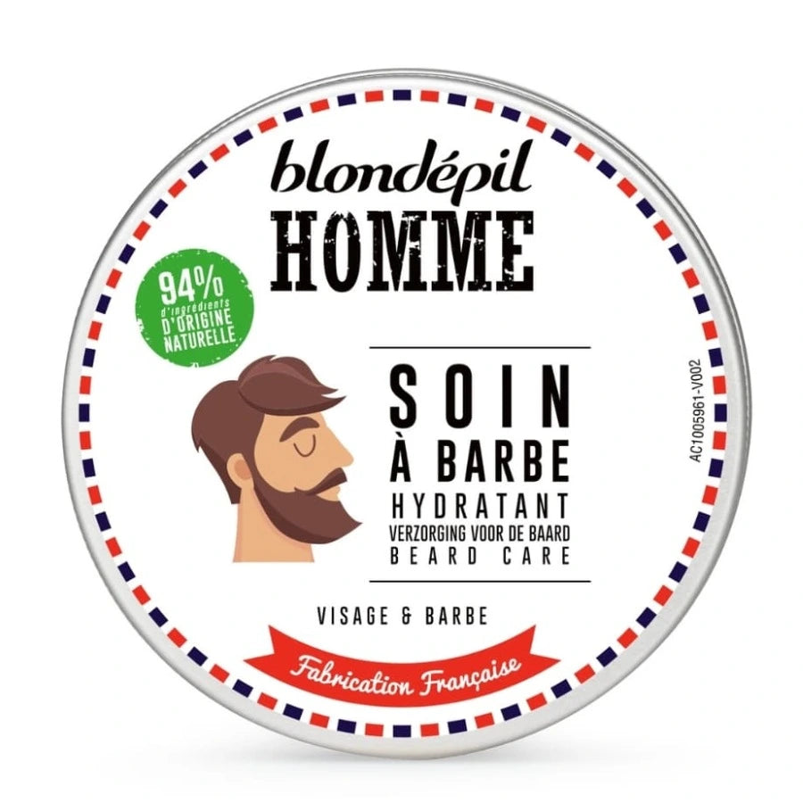 Un soin hydratant Visage & Barbe de la marque Blondépil Homme