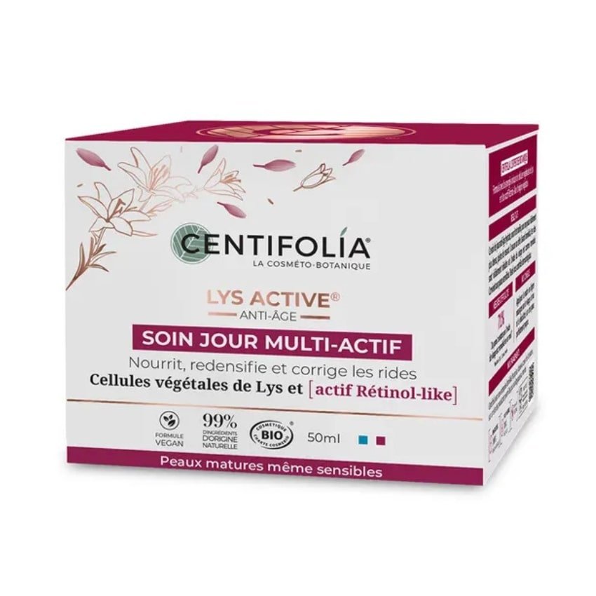 Soin Jour Multi-Actif Lys Active - 50ml - Centifolia