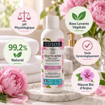 Soin lavant intime Coslys bio 100ml avec bénéfices : pH physiologique, base végétale, 99,2% naturel