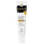 Un tube de  soin lèvres réparation extrême bio au miel de Manuka Iaa 15+ de 15 ml de la marque Comptoirs et compagnies