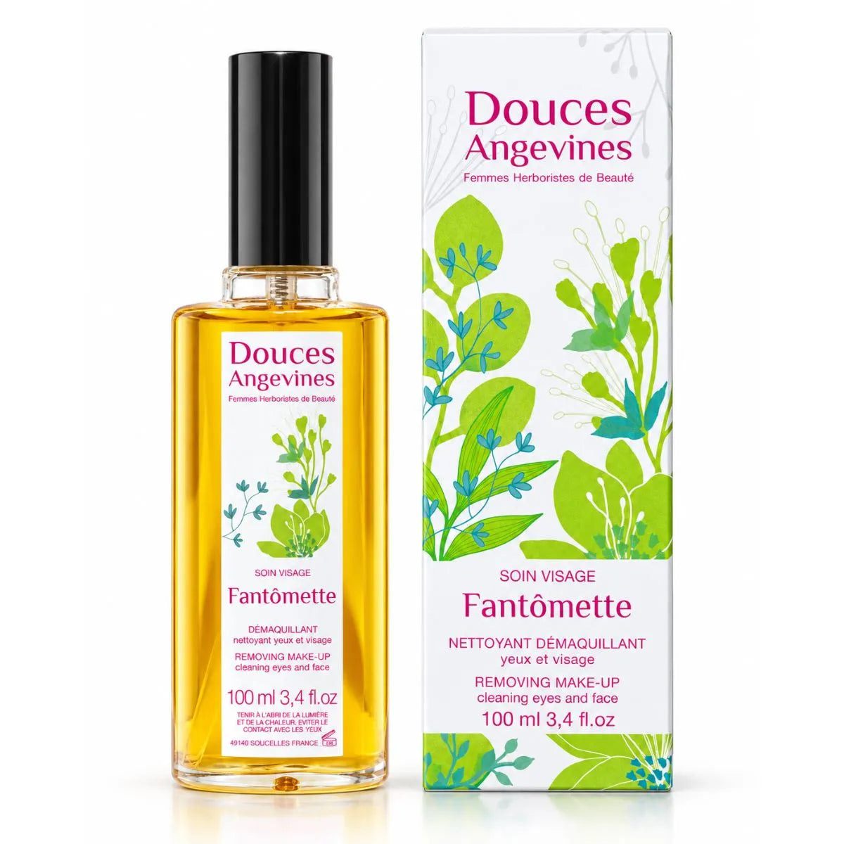 Un flacon de soin pour le visage fantômette de la marque Douces angevines