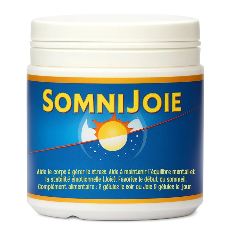 Une boîte de 120 gélules de somni joie de la marque jade recherche