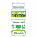 Spiruline Bio Phyco+ 180 comprimés LT Labo - Complément alimentaire biologique certifié AB