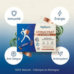 Spirulysat et Cuivre AlgoSource 20 ampoules renforce immunité énergie antioxydant naturel