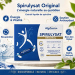 Spirulysat Original extrait liquide spiruline 20x10ml AlgoSource énergie vitalité antioxydant