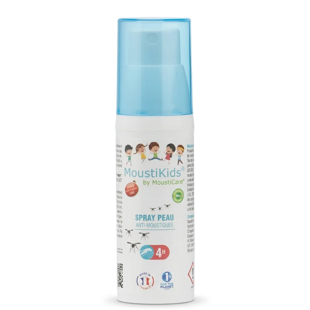Spray Anti-Moustique Moustikids 30ml pour bébé et enfant avec protection 4H