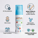 Spray anti-moustique Moustikids 30ml avec mode d'emploi, protection 4h dès 6 mois, formule naturelle