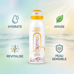 Spray Dermo Action Quinton 100ml avec icônes hydrate, apaise, revitalise pour peau sensible