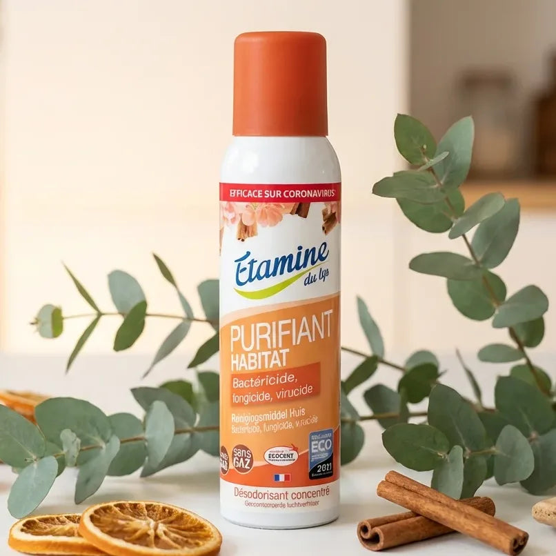 Spray désodorisant Purifiant habitat 125ml Etamine du Lys avec eucalyptus frais