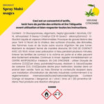 Composition et précautions d'emploi de la recharge spray multi-usages en berlingot de la marque Pimpant 