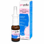 Spray nasal doux à la propolis bio, prèle et miel Propolia-Apimab 20ml flacon verre ambré