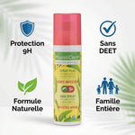 Spray anti-moustique MoustiCare 125ml protection 9h formule naturelle sans DEET zones infestées