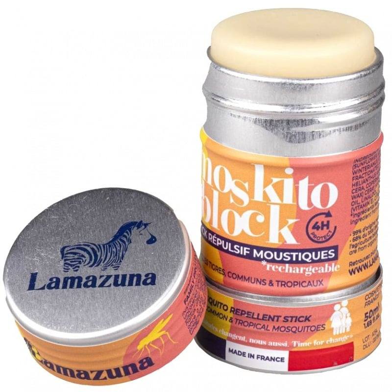 Un stick répulsif moustiques rechargeable de la marque Lamazuna