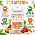 Stimuline complément énergie immunité 30 comprimés avec bénéfices vitamine C antioxydant