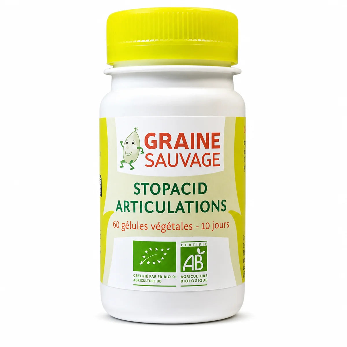 Stopacid Articulations Bio 60 gélules - complément articulaire biologique Graine Sauvage