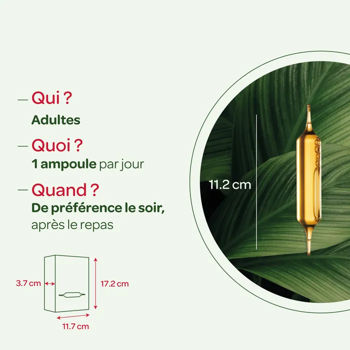 Qui, quand et quand prendre une ampoule de Quatuor bien être du foie Bio Superdiet