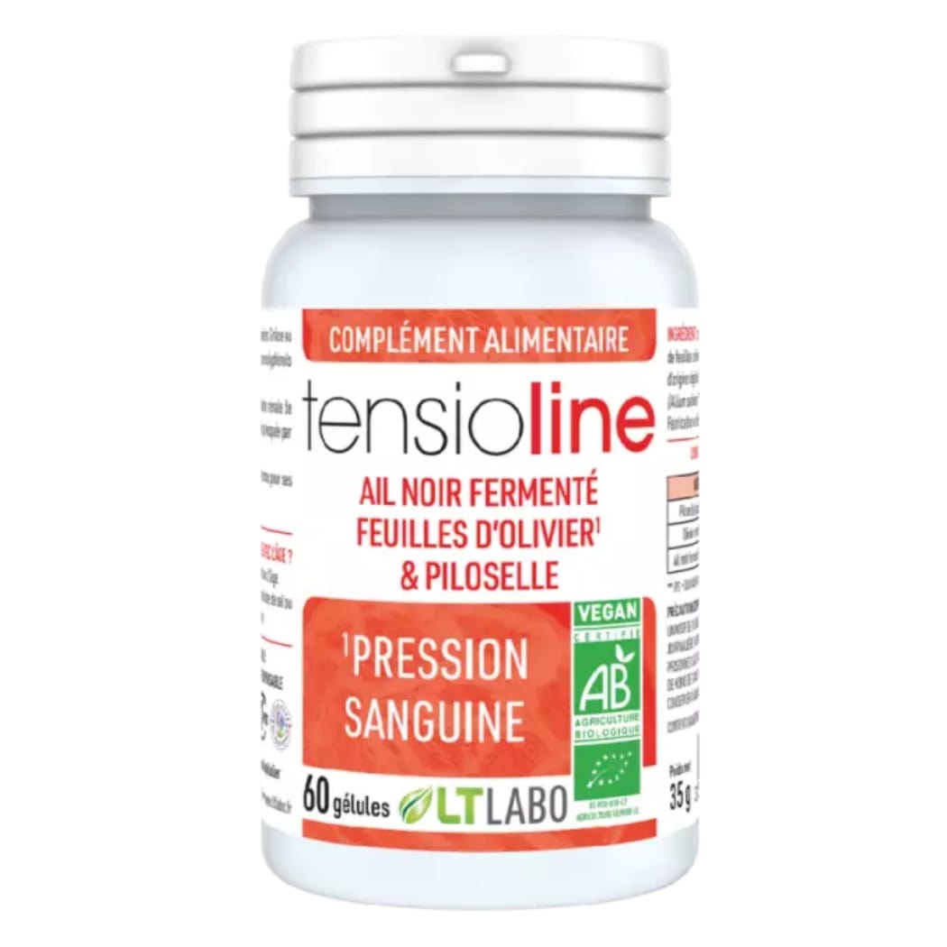 Une boite de 60 gélules de Tensioline Bio de LT Labo