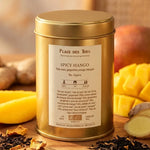 Thé noir Spicy Mango Bio Place des Thés avec mangue, gingembre et feuilles de thé