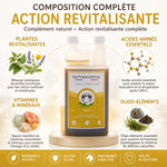 Naturacheval Tonus 1L - Revitalisant équin avec plantes, vitamines et minéraux - Flacon doseur